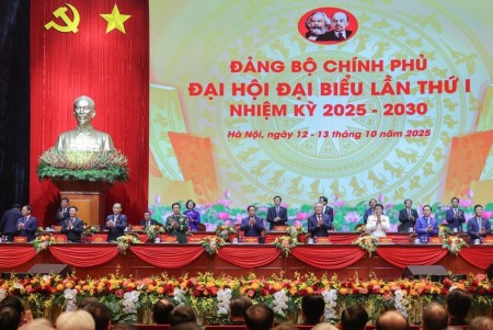 Khai mạc Đại hội đại biểu Đảng bộ Chính phủ lần thứ I