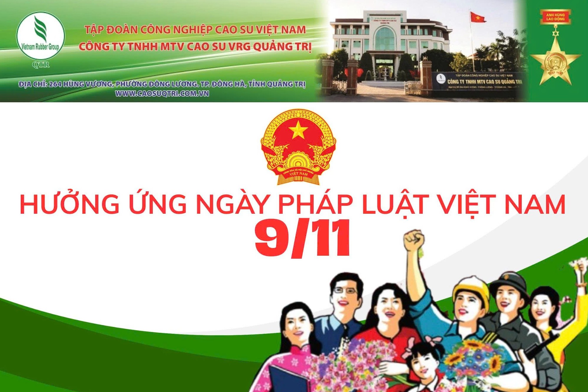 Công ty TNHH MTV Cao su VRG Quảng trị