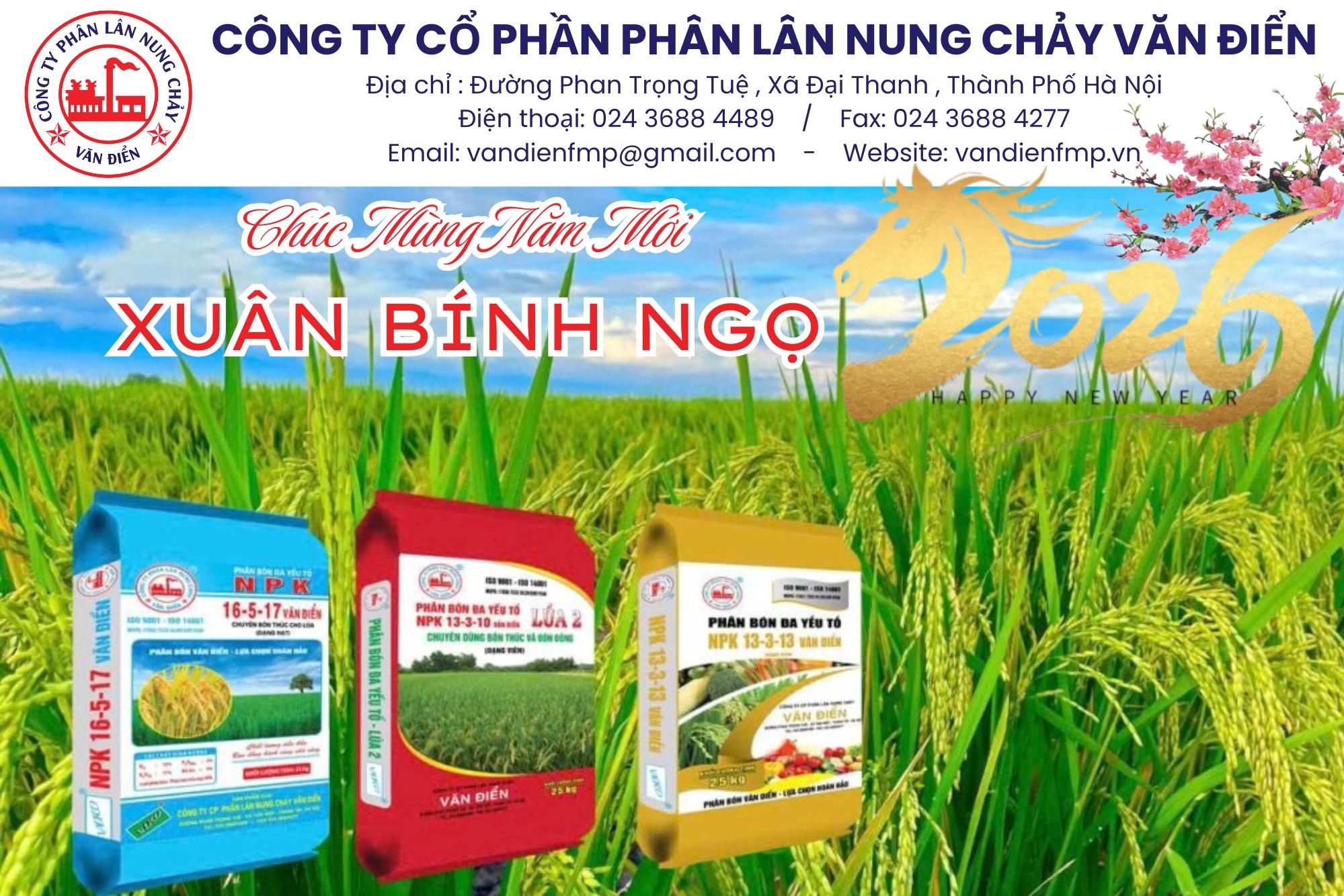 Công ty Cổ phần Phân Lân nung chảy Văn Điển