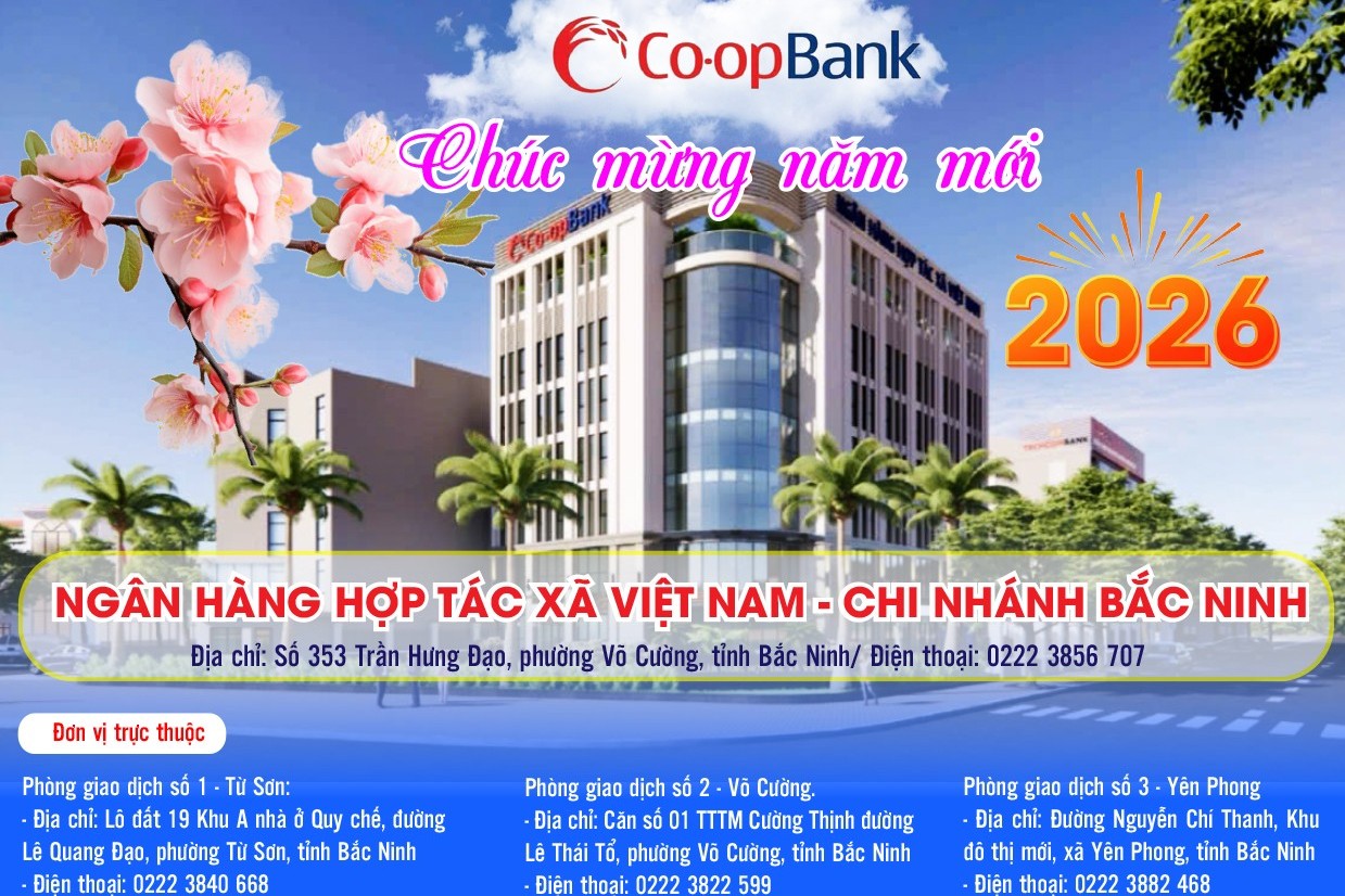 Ngân hàng Hợp tác xã Việt Nam - Chi nhánh Bắc Ninh