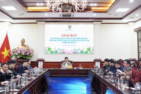 Bảo đảm tiến độ xây dựng các cơ sở dữ liệu tại Bộ Tư pháp