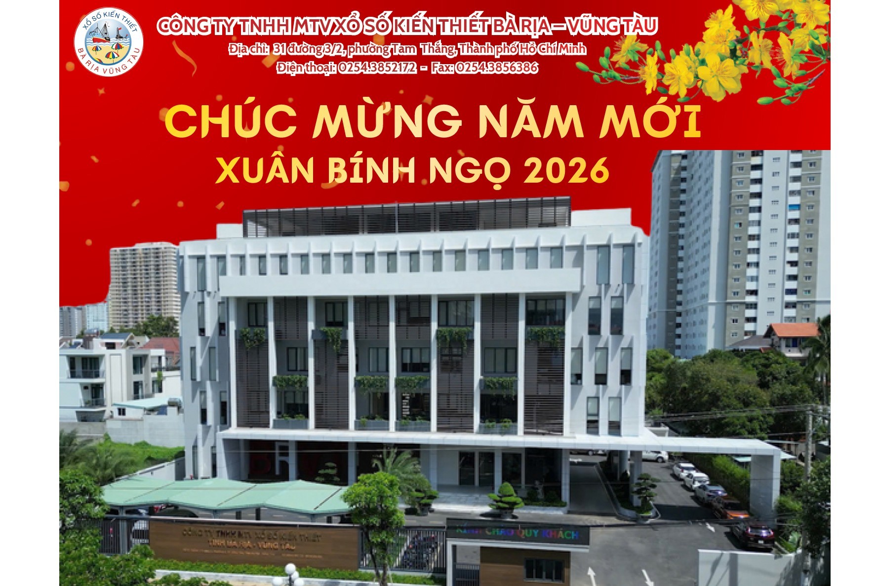 Công ty TNHH MTV Xổ số kiến thiết Bà Rịa - Vũng Tàu