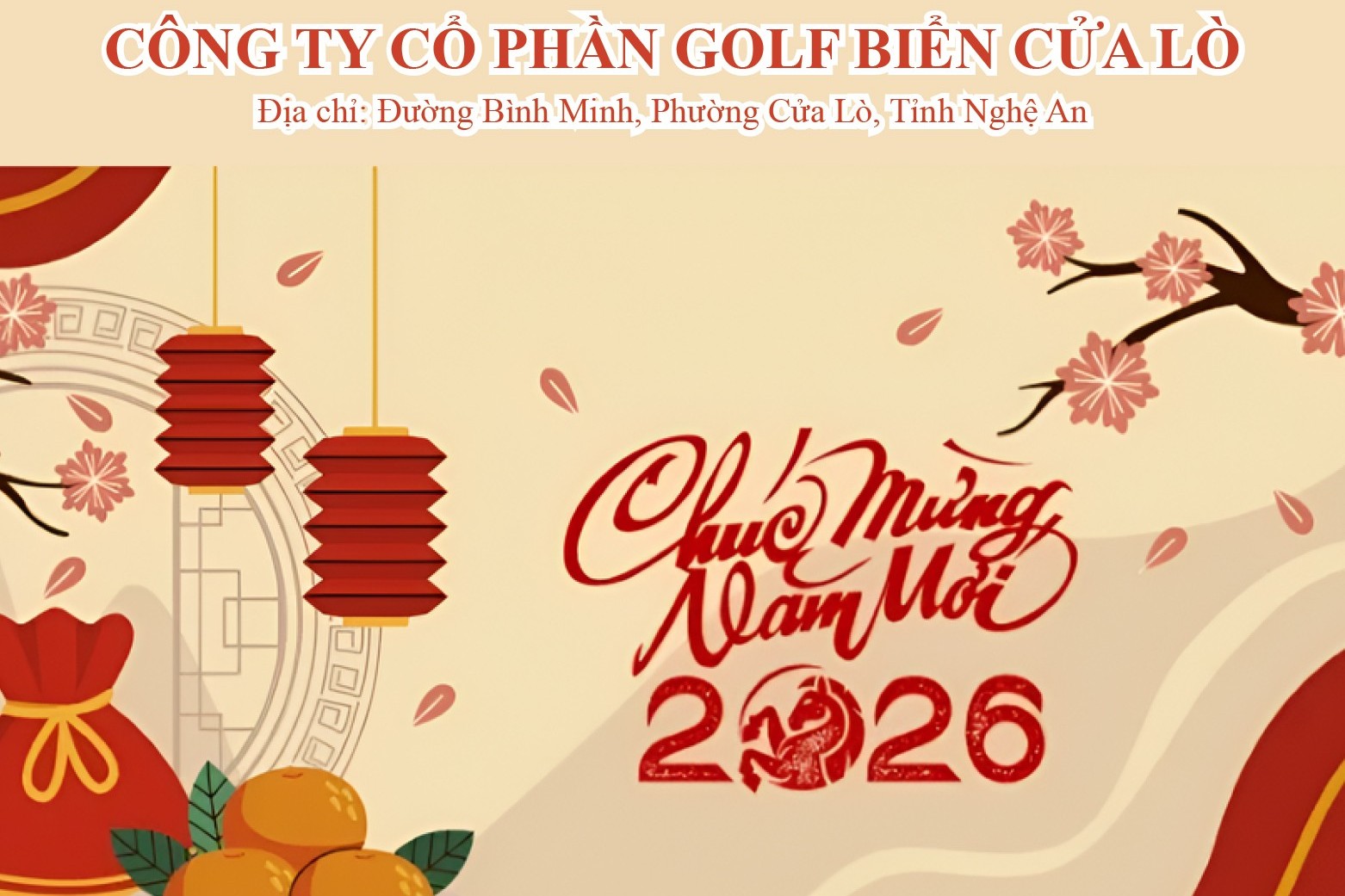 Công ty Cổ phần Golf Biển cửa Lò