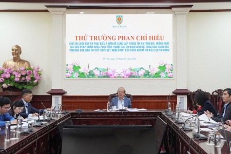 Đẩy nhanh tiến độ xây dựng các văn bản quy định chi tiết các luật, nghị quyết