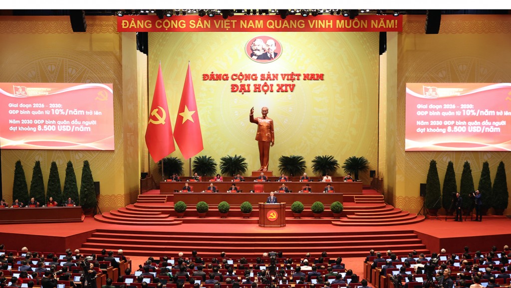 Ngày làm việc chính thức thứ ba Đại hội Đảng XIV