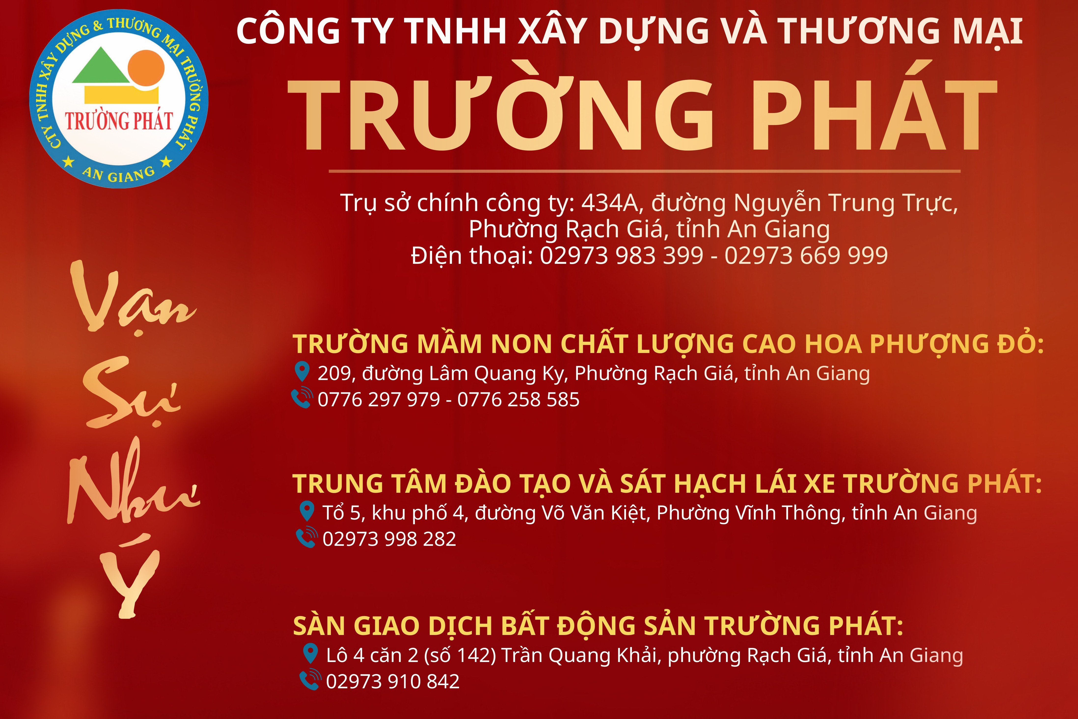Công ty TNHH Xây dựng và Thương mại Trường Phát