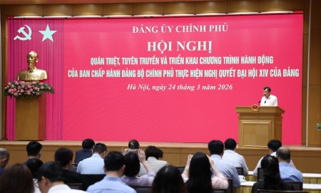 Phát động Cuộc thi chính luận về bảo vệ nền tảng tư tưởng của Đảng trong Đảng bộ Chính phủ