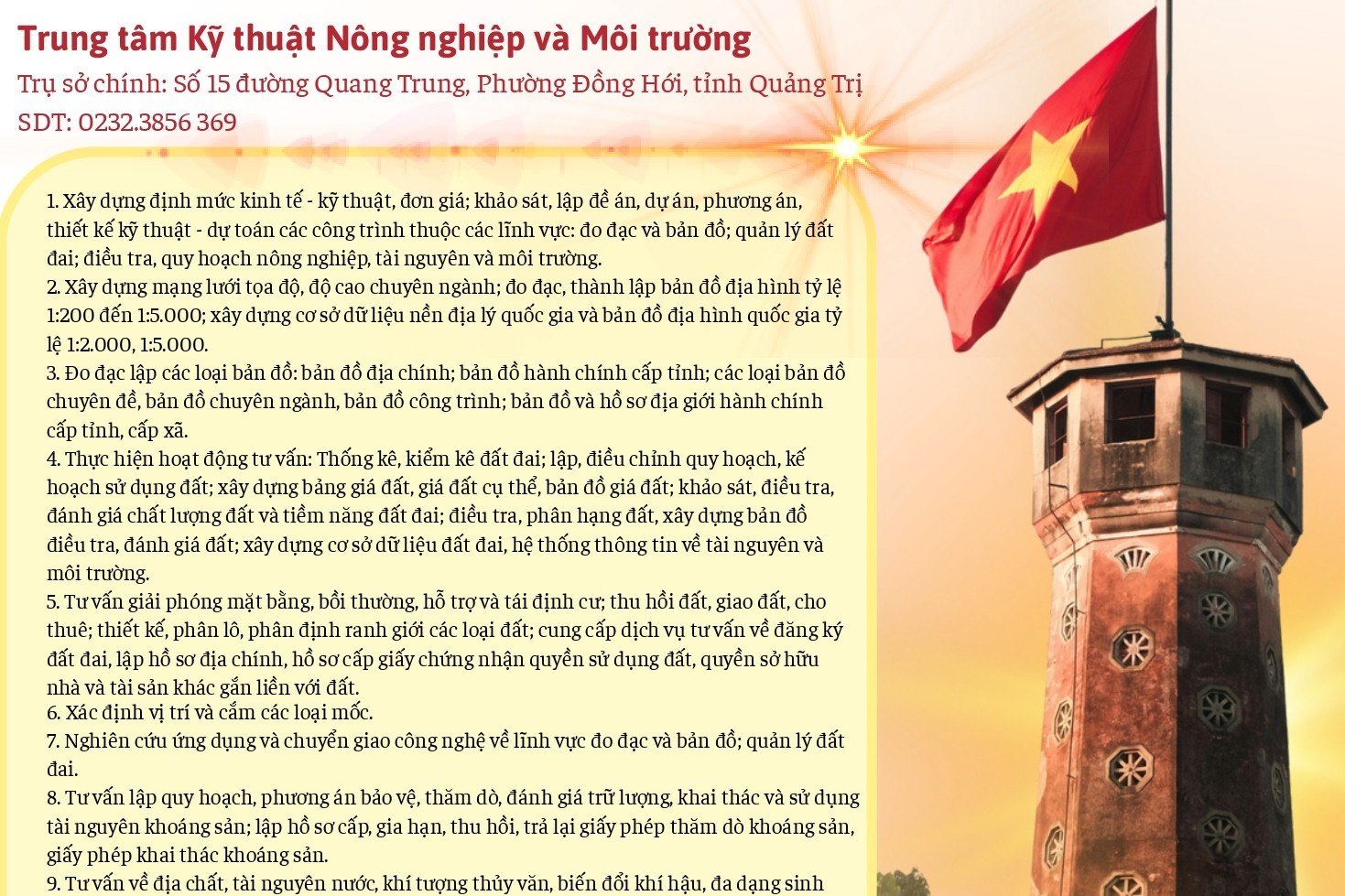 Trung tâm Kỹ thuật Nông nghiệp và Môi trường