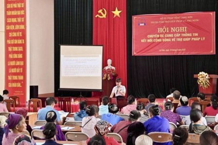 Thực trạng và giải pháp nhằm nâng cao chất lượng, hiệu quả hoạt động trợ giúp pháp lý cho đồng bào dân tộc thiểu số trên địa bàn tỉnh Lạng Sơn