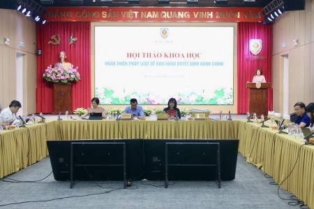 Thống nhất thủ tục ban hành quyết định hành chính, bảo đảm nền hành chính hiện đại, liêm chính, phục vụ và hiệu quả