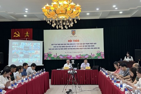 Khẩn trương thực hiện rà soát, xử lý văn bản quy phạm pháp luật nhằm bảo đảm hệ thống pháp luật phù hợp với tổ chức bộ máy mới