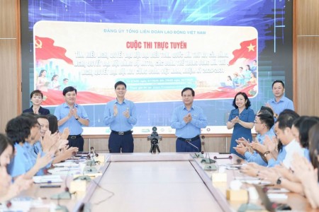 Phát động cuộc thi trực tuyến tìm hiểu các nghị quyết của Đảng và Công đoàn Việt Nam