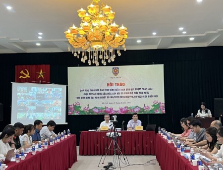 Phát huy vai trò Cơ quan thường trực Ban Chỉ đạo tổng rà soát hệ thống văn bản quy phạm pháp luật